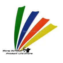 50 шт. " слева Турция щит Ffeathers для DIY традиционный лук древесины стрелка Охота оперение стрельба из лука с бантом