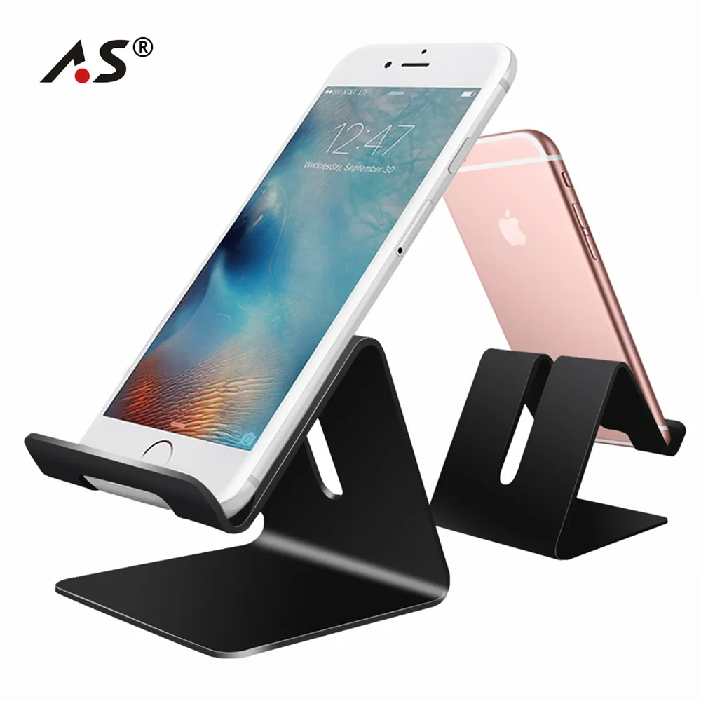 A.S Universal Mobile Phone Holder Stand Aluminium Alloy Desk Holder For