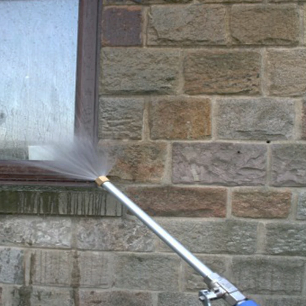 Alloy Wash Tube Hose Car High Pressure Power Water Jet Washer 2 Spray Tips Auto Maintenance Cleaner