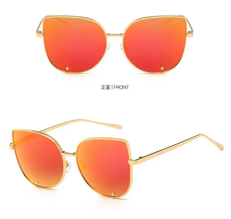 Роскошные солнцезащитные очки кошачий глаз женские брендовые дизайнерские ретро Винтажные Солнцезащитные очки для женщин женские солнцезащитные очки зеркальные очки Oculos