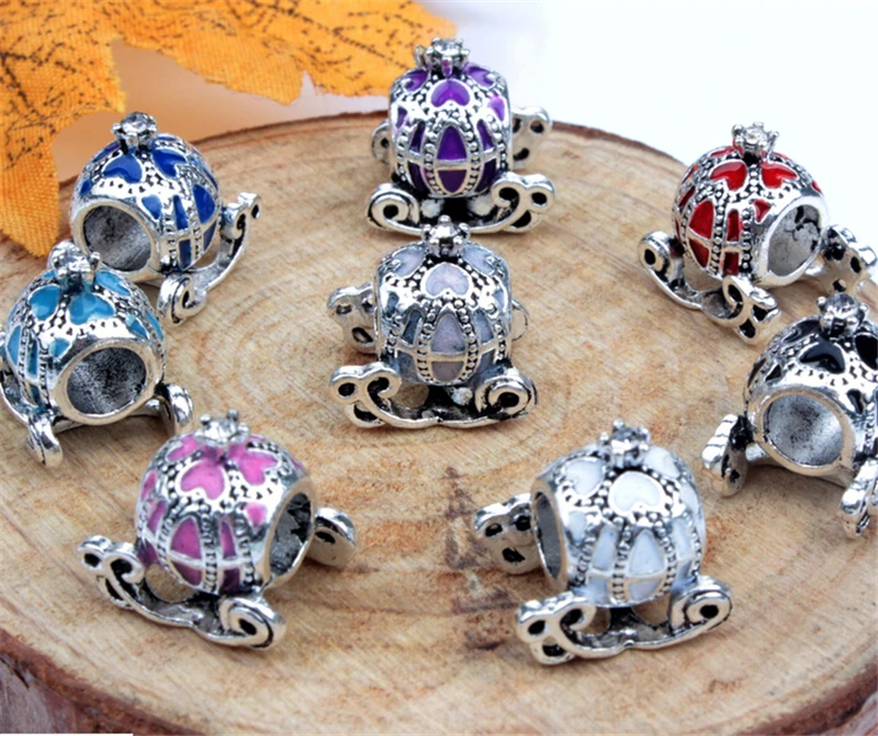 DIY Стразы Европейские Бусины из сплава подходят для оригинальных браслетов