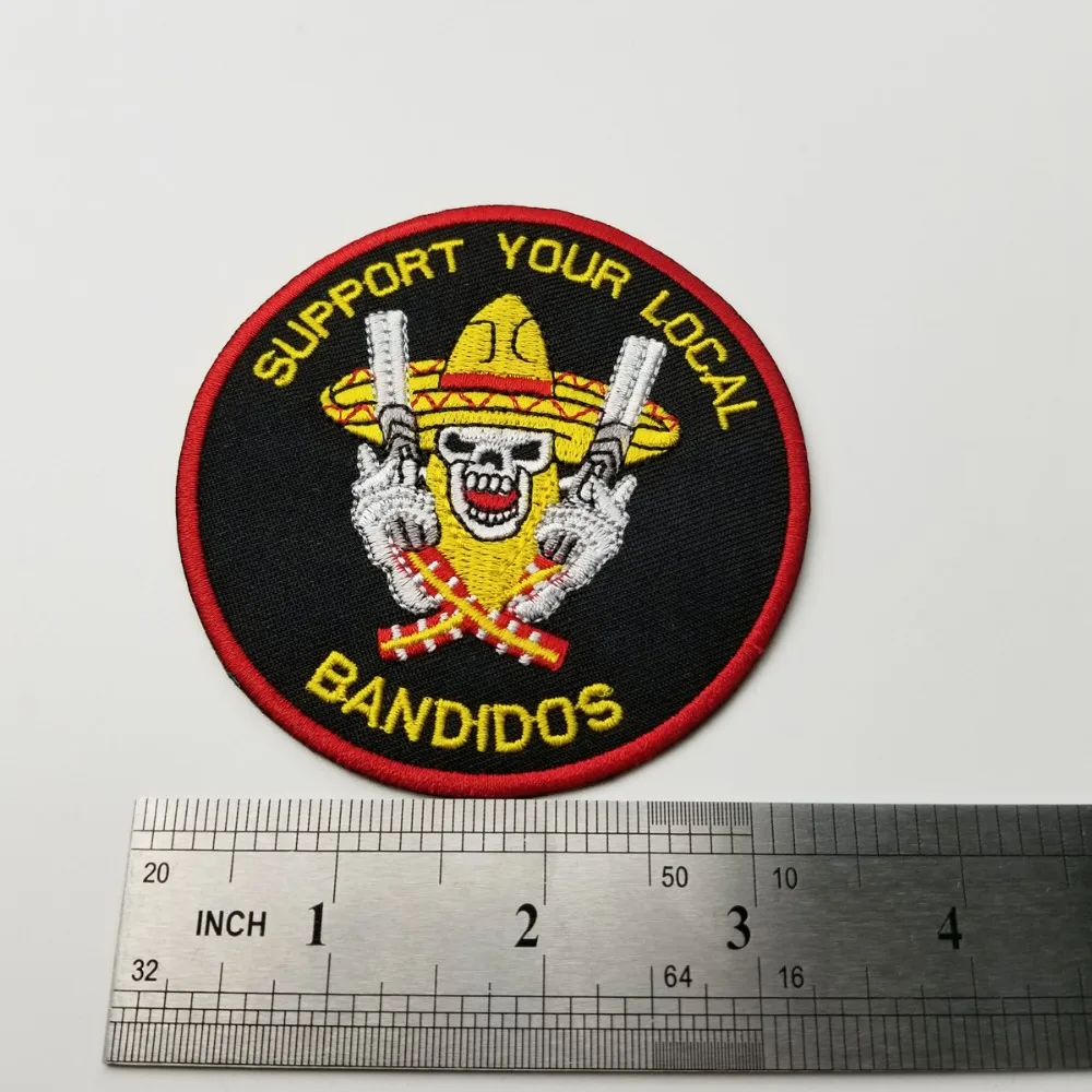 PZG0003 (2)Support Your Local Bandidos Patches
