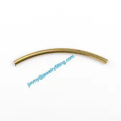 2013 ювелирных изделий изогнутая трубка пробки прокладка для изготовления ювелирных изделий браслет ожерелье 1,5*28 мм