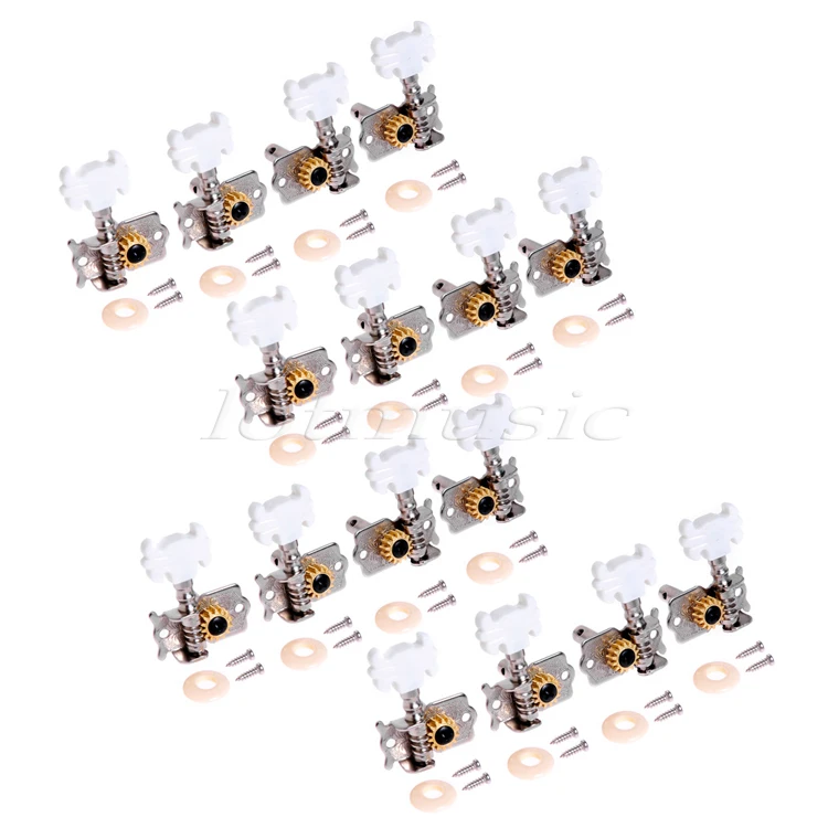 

Kmise Guitar String Tuning Pegs Key Tuner Machine Heads for Ukulele 8L8R