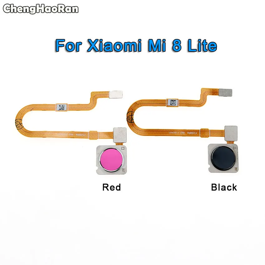 ChengHaoRan для Xiaomi mi 4S 5s 6X8 Lite 8SE mi 4S сканер отпечатков пальцев Сенсорный ID Главная Кнопка возврата Шлейф Запасные части