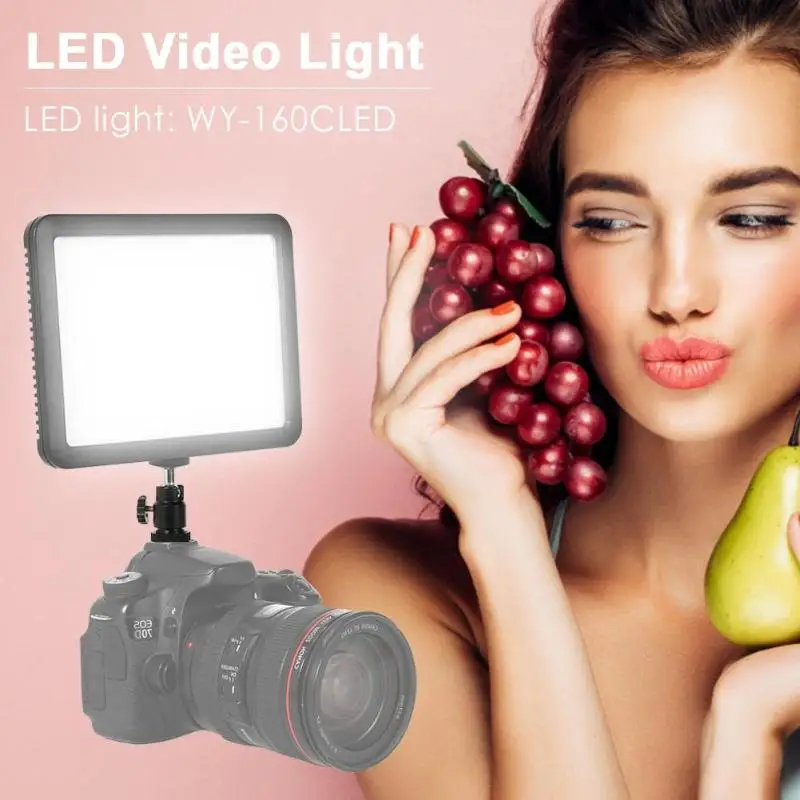 Купить 124 светодиодный видео светодиодный светильник DSLR камера ...