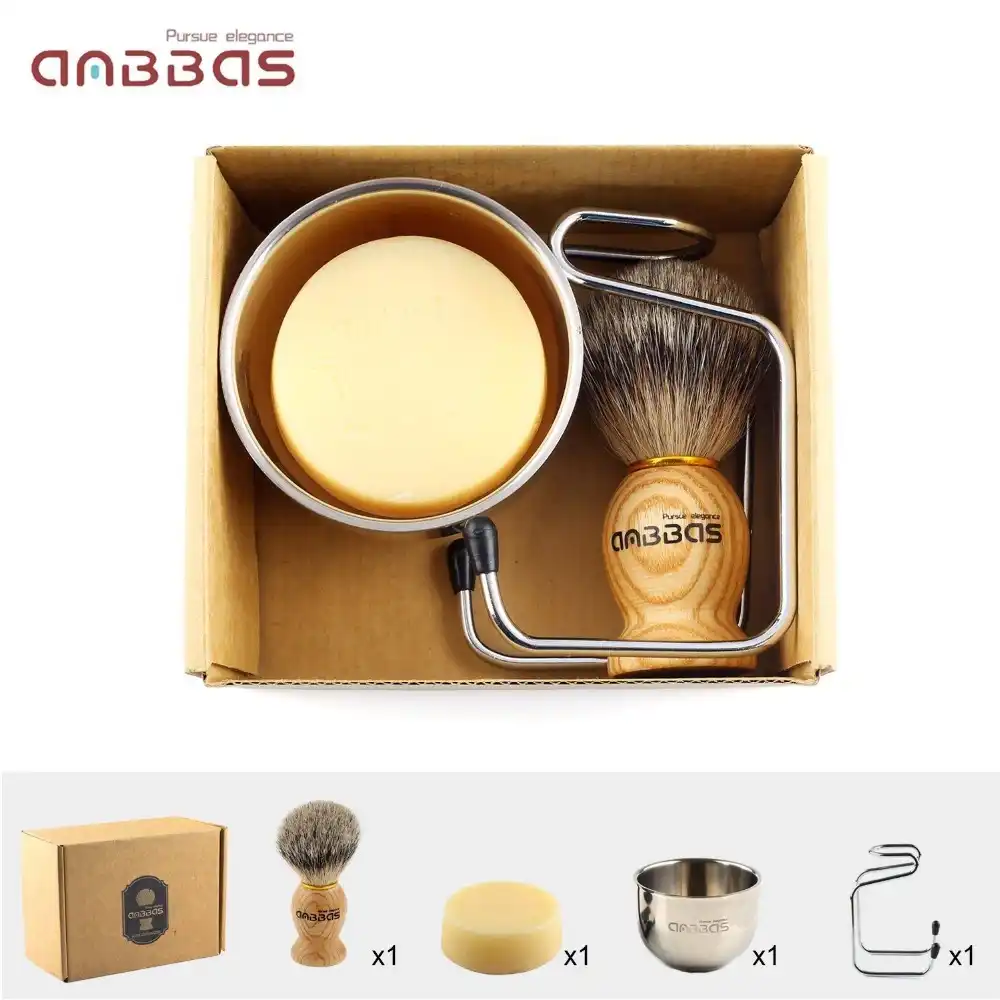 anbbas shaving and grooming set
