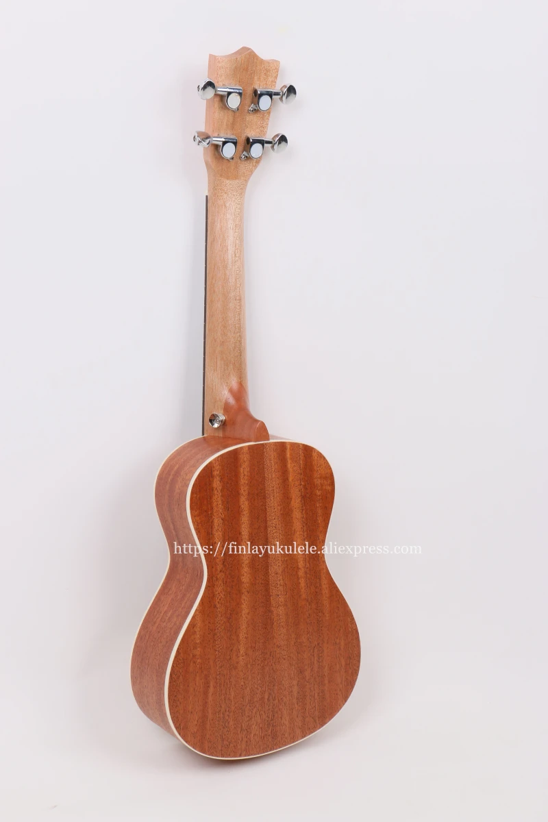 Finlay 2" Укулеле, электрическая укулеле с нейлоновой сумкой, полный Mahongay Топ/тело Гавайские гитары, FU-Q88, концертная Гавайская гитара