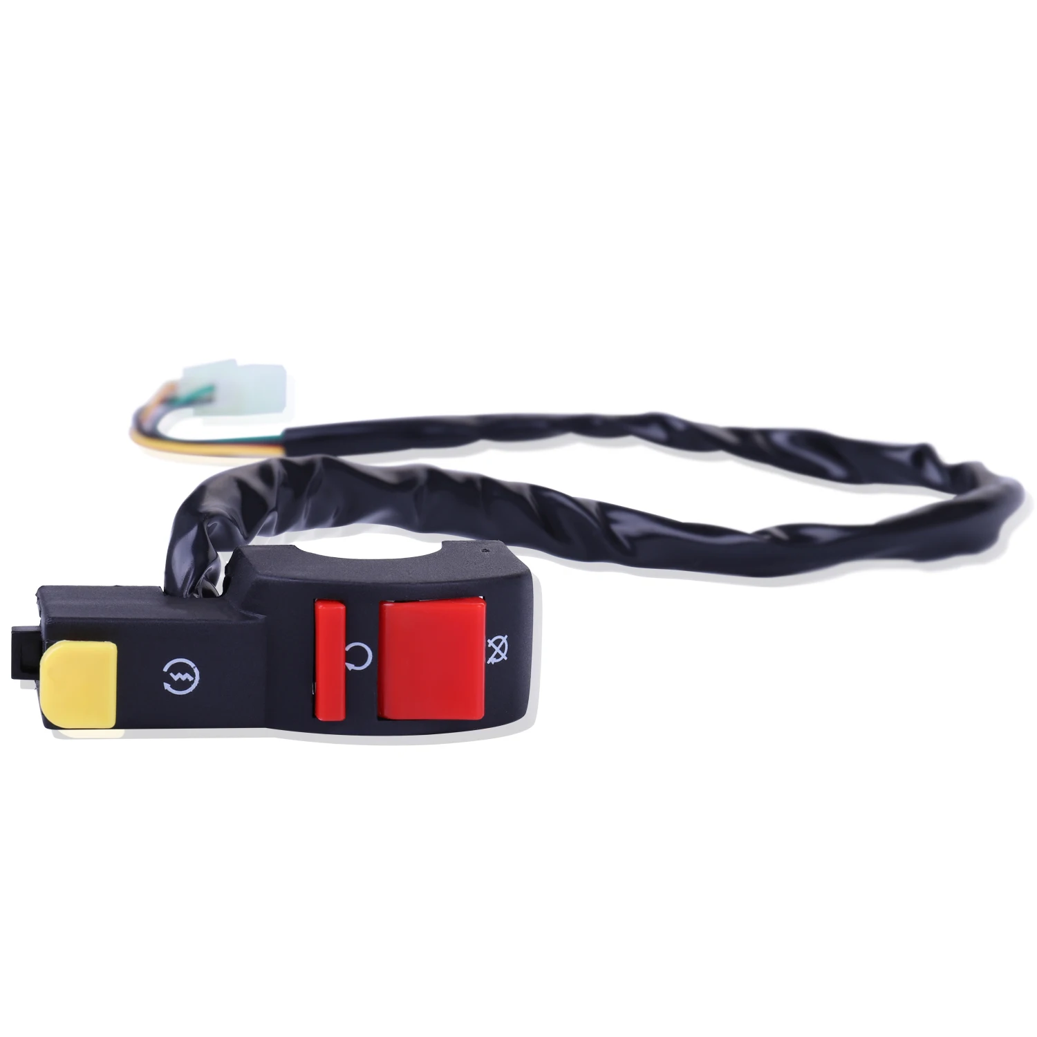 

Motorcycle Handlebar Engine Stop Electrical Start Switch ON/OFF Button 12V