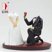Custom avatar wedding cake dear Topper wedding gift Fimo dolls body / clay dolls / / clay doll body / clay SR234