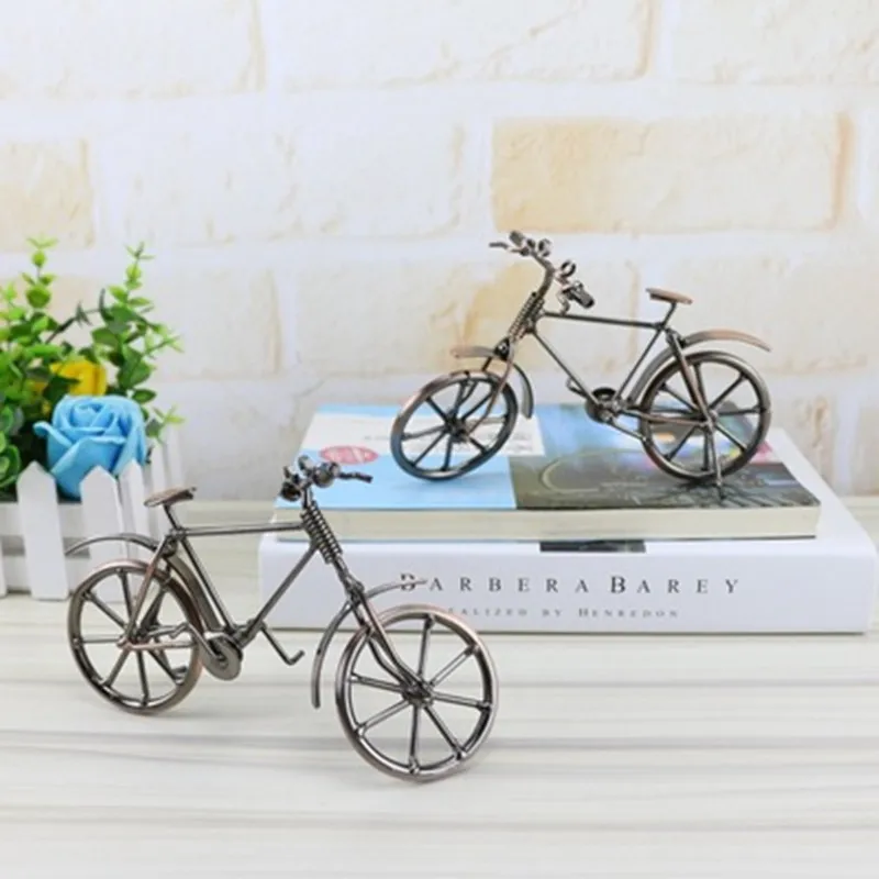 Buy Metal bicycle Wrought Iron Retro Model Toy
