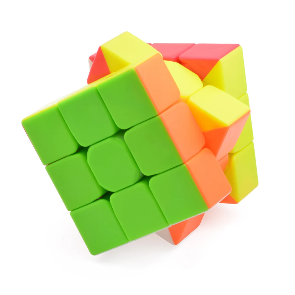 Новейший Qiyi 3x3x3 парус W волшебный куб головоломка воин W скоростной куб для начинающих профессиональные игрушки для детей Детские кубики