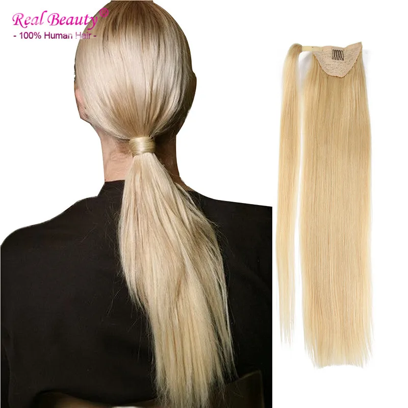 Human font b Hair b font Ponytail Hairpieces 7A Grade font b Brazilian b font font