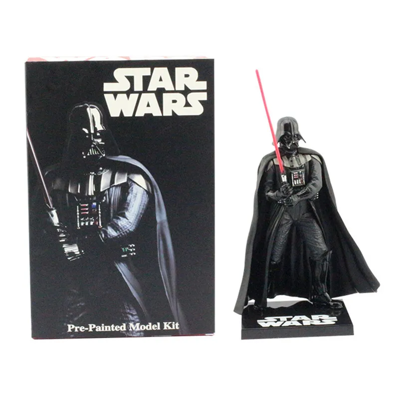 

High quality Star Wars Darth Vader 20cm Action Figure Toy Soldiers Pre-Painted Model Kit Gift Free Shipping
