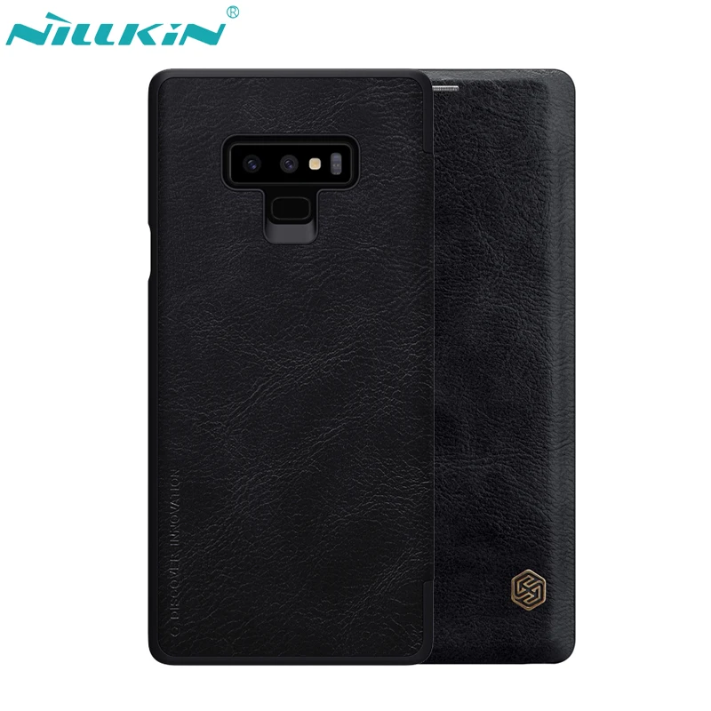 

NILLKIN Retro PU Leather Cases for Samsung Galaxy Note 9 Case SM-N960F Note9 Cover Hard PC Back Cover Flip Business Phone Cases