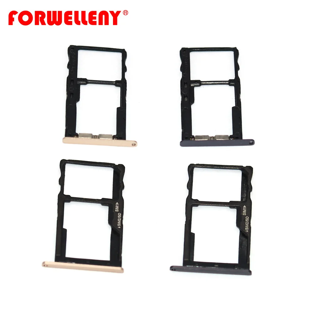 

For motorola moto G5S G5 S Micro Sim Card Holder Slot Tray Replacement Adapters black gold XT1792 XT1793 XT1794