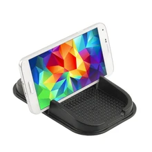 10 шт./лот автомобильный Противоскользящий коврик резиновый мобильный липкий коврик на приборную панель полка липкий гелевый коврик Нескользящая приборная панель липкий коврик держатель автомобильный коврик