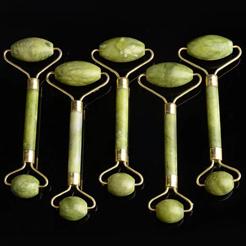 

Portable Pratical Jade face Massage Roller Healthy Face Body Head Foot Face Nature Massage Tool for Health Care Supplies