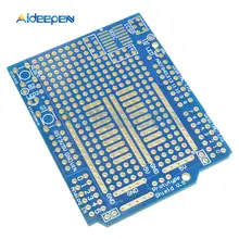 Prototype de carte à pain d'extension de carte à pain développement panneau de protection Module kit de bricolage 2.54mm pour Arduino UNO R3 un sans broches(China)
