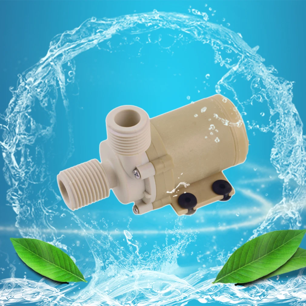 

6.5 L/Min DC 12V 3M Solar Hot Water Pump Circulation Brushless Motor Coupler Pump Waterproof Pump Mini Submersible Water Pump