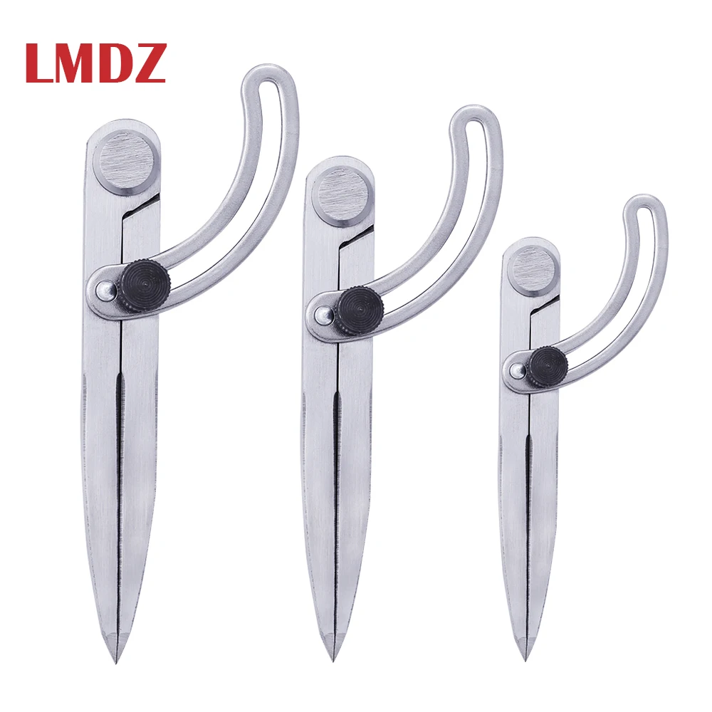 

LMDZ Adjustable pacing Gauge Line Drawing Device Snap fitters draw compasses wood industry classified edge trimmer leather tool