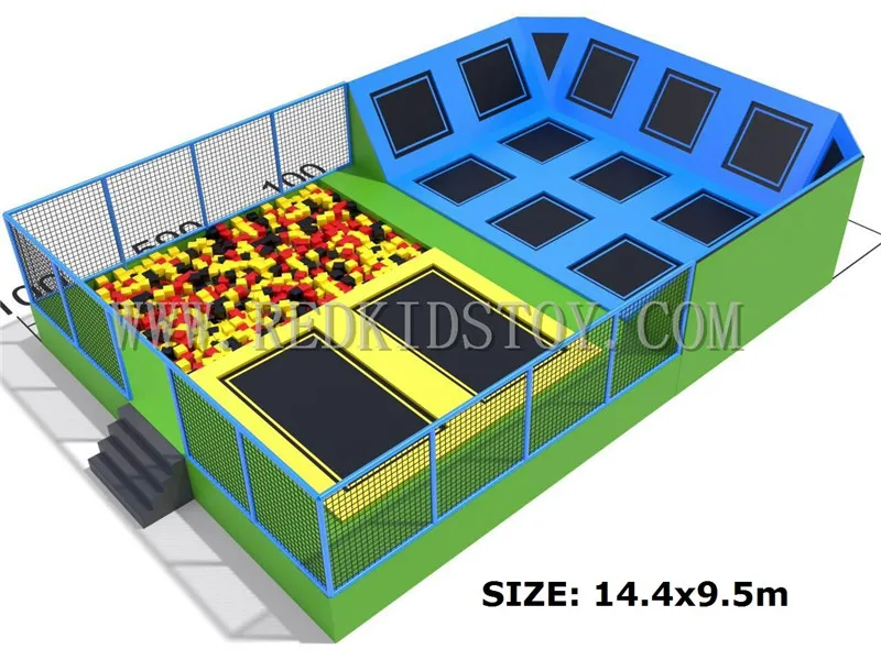 Exported To Russia Big Trampoline Ce Large Indoor Trampoline For Children And Hz-042a - Trampolines AliExpress