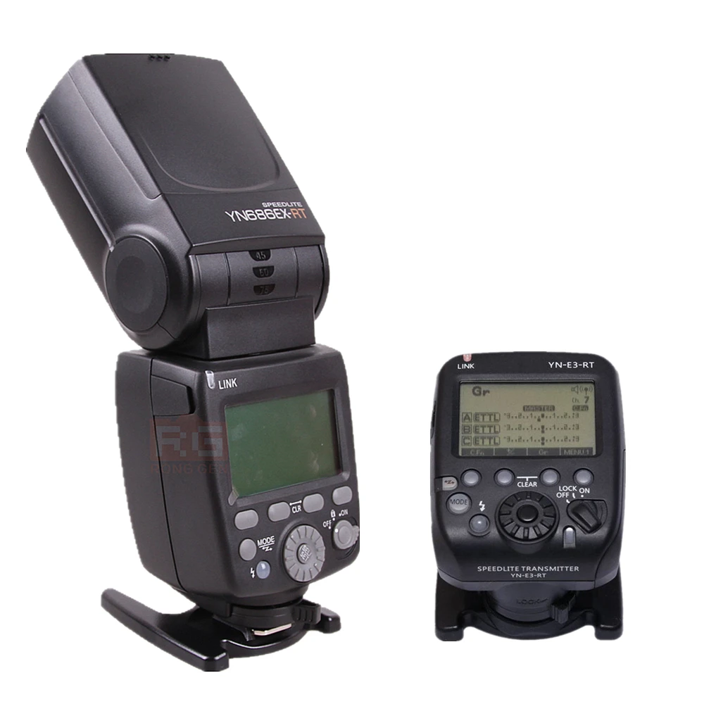 Вспышка YONGNUO для Canon Беспроводная вспышка с литиевым аккумулятором 1/8000s 2 4G ETTL HSS 5DIV