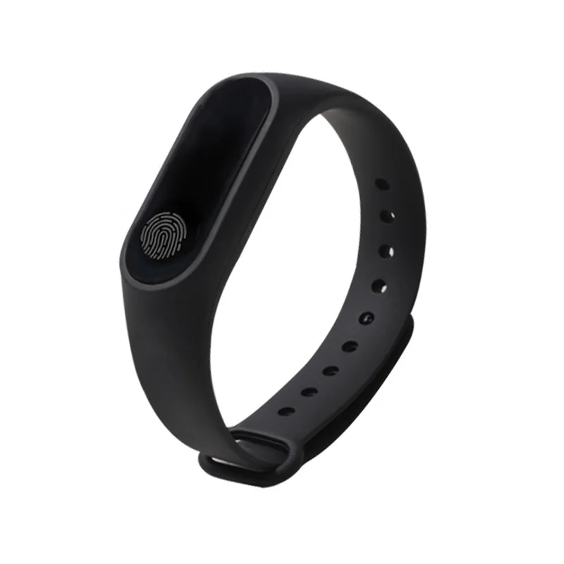 Смарт-браслет M2 монитор сердечного ритма фитнес-браслет Bluetooth Смарт-браслет трекер активности для мини-группы 2 Android iOS Телефон - Цвет: Black