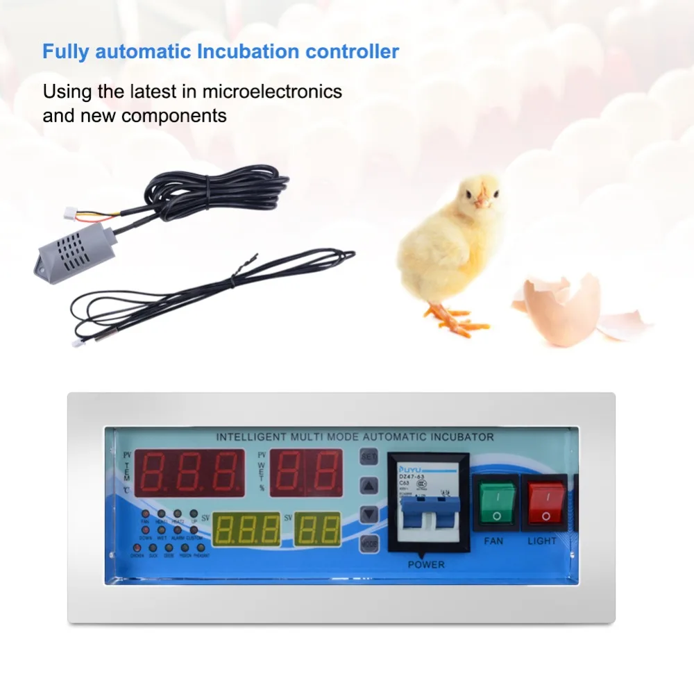 Yieryi интеллектуальный автоматический инкубационный контроллер XM-18E принадлежности для инкубаторов для птицы, тараканов, голубей, павлинов