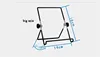 New High Quality180 Degree Adjustable Foldable Tablet PC Stand Holder for 7-10 inch Tablet PC 3
