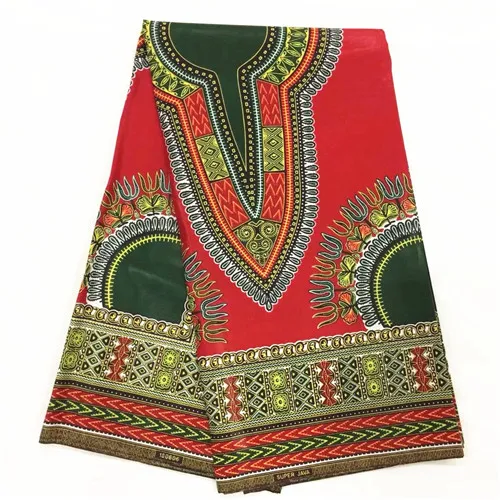 Воск блок ткань африканская ткань для платья воск печать хлопок парча ткань текстиль 6 ярдов Дашики ткань - Цвет: CS55610A6