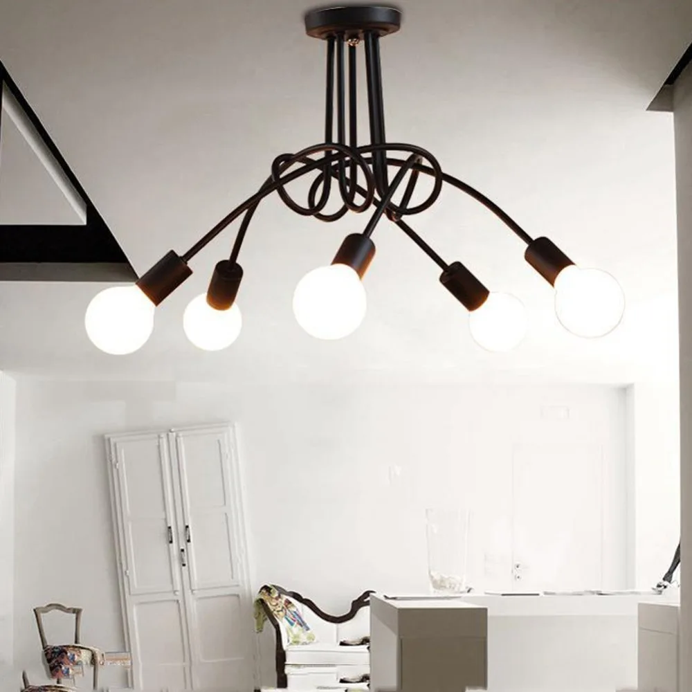 Vintage Ceiling Lights Ceiling Lighting Black Creative ...