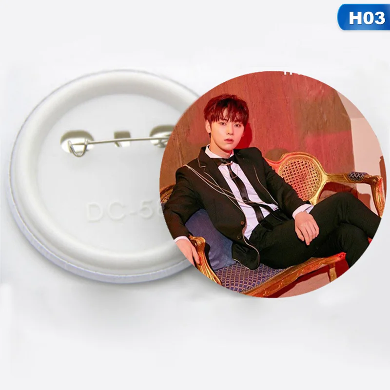 Новая Мода KPOP WANNA ONE WANNAONE 1 й мини альбом TO BE фото Брошь булавка приспособление для