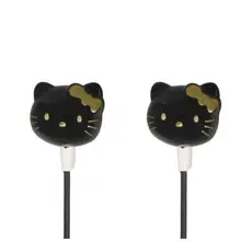 500 шт Универсальный дешевый мультфильм Китти наушники 3,5 мм Джек многоцветный