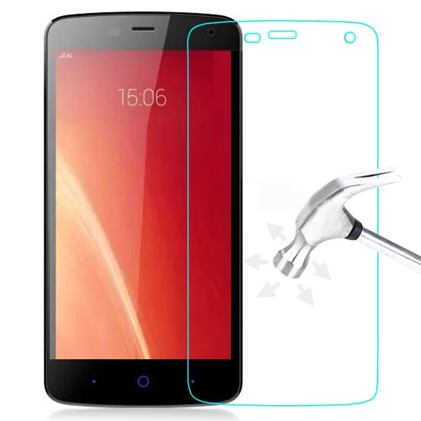 

10pcs/lot Full Glue Tempered Glass Original 9H High Quality Explosion-proof Protective Film Screen Protector for ZTE Blade L370
