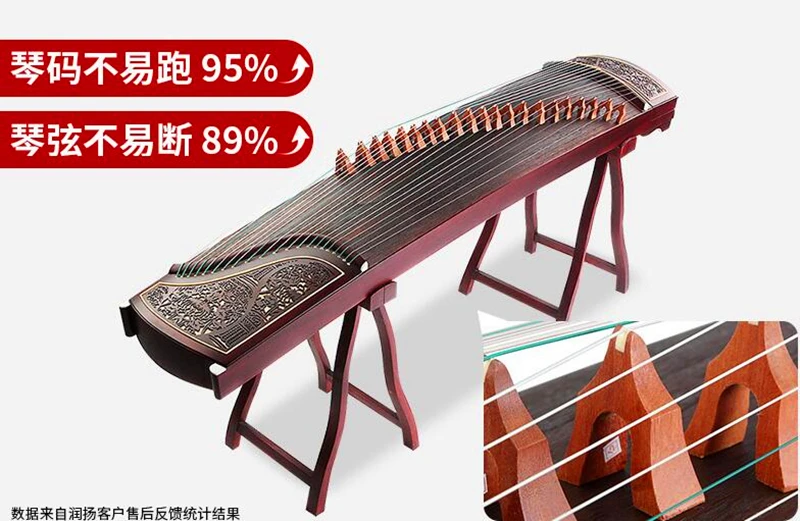 Китай guzheng профессиональные музыкальные инструменты Zither копания инкрустация Струнные инструменты guzheng аксессуары с клейкой лентой vinger