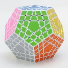 

SS 5x5x5 Megaminx Gigaminx Twisty Puzzle Cube Intelligence Toys Gift White