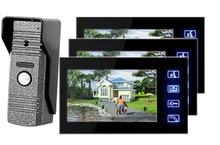 Freeshipping 7 “táctil a Color Video de La Puerta de Intercomunicación Teléfono Timbre Seguridad Para El Hogar Cámara Del Monitor