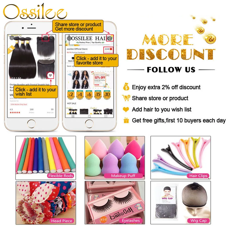 Ossilee Bundles with Frontal Straight Hair Bundles with Frontal Brazilian Human Hair Bundles with Frontal Closure Remy Hair Ossilee Bundles with Frontal Straight Hair Bundles with Frontal Brazilian Human Hair Bundles with Frontal Closure Remy Hair