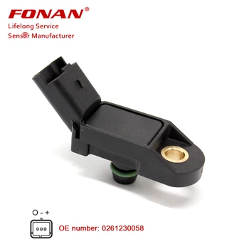 

0261230058 MAP manifold absolute pressure sensor for CITROEN FIAT PEUGEOT RENAULT LANCIA 9639418980 457403 457405 1920AC 457403