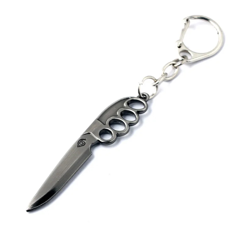 Naruto Dagger Keychain Sarutobi Asuma key chain Llaveiro Chaveiro Man
