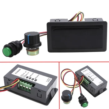 

DC 6-30V 12V 24V DC 5A Motor Speed Control Regulator PWM Speed Controller With Digital Display Switch High Power Drive Module