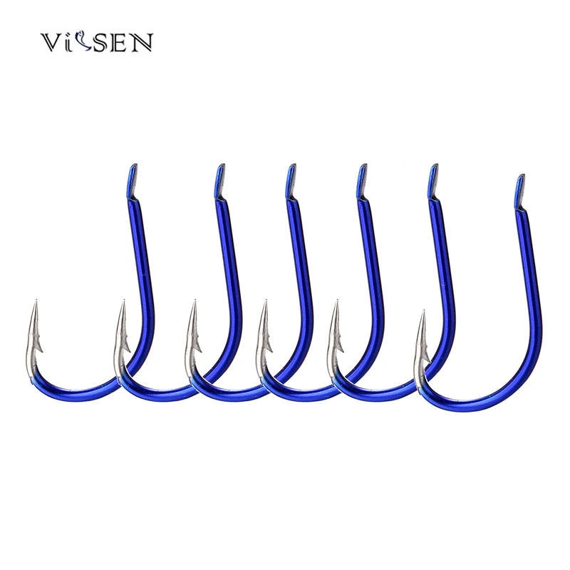 VISSEN 16 Pcs /bag Fishing Hooks Japan Circle Anzol Carp Pesca Sea Lake