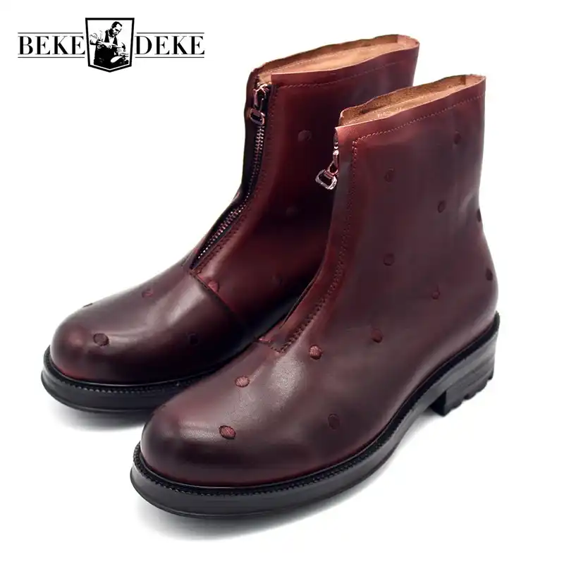 red bottom cowboy boots