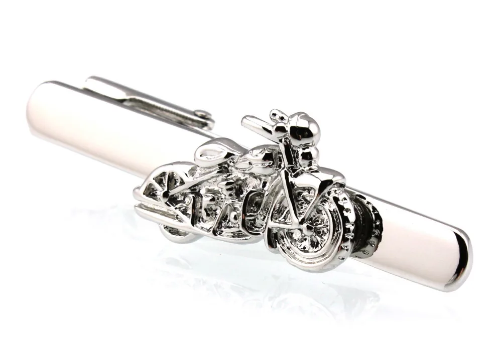 

Sunnylink 50mm Men's Tie Bar Motorcycle Silver Tie clip M3759