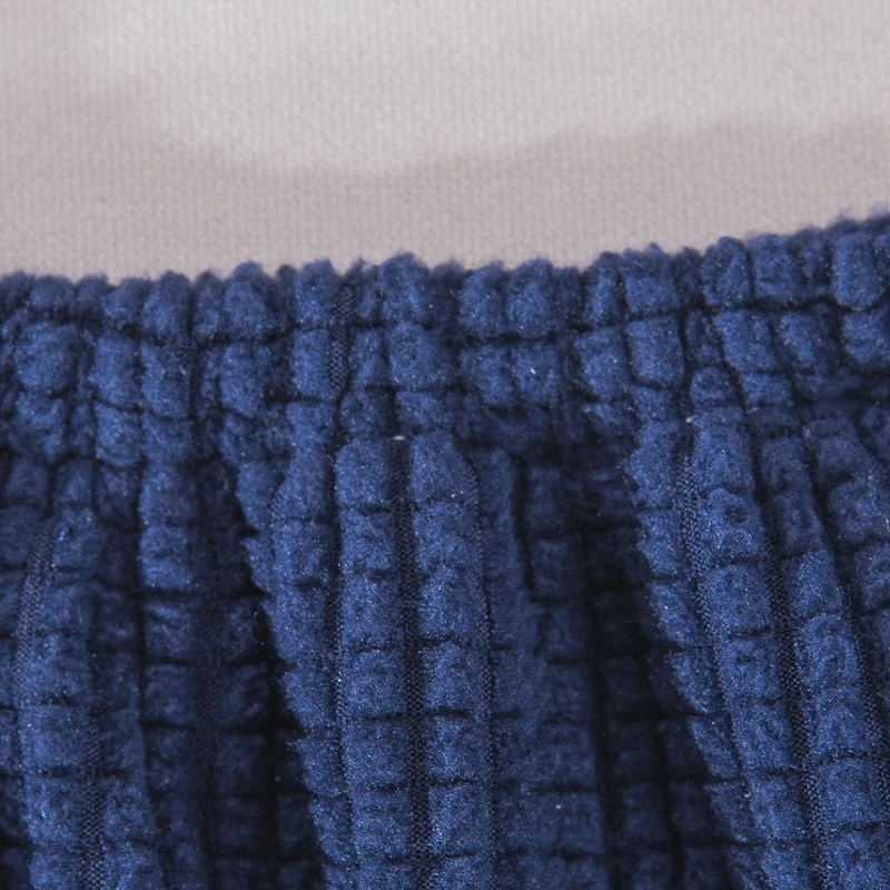 Японский Вафельный стрейч-чехол для дивана толстый плед-чехол для дивана все включено чехол сплошной цвет сочетание дивана полотенце покрытие дивана кровать