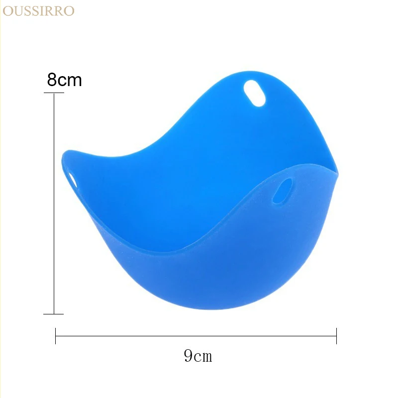 1 шт силиконовая форма миска для яиц, браконьеров, яиц для приготовления пищи, кухонные инструменты, разные цвета