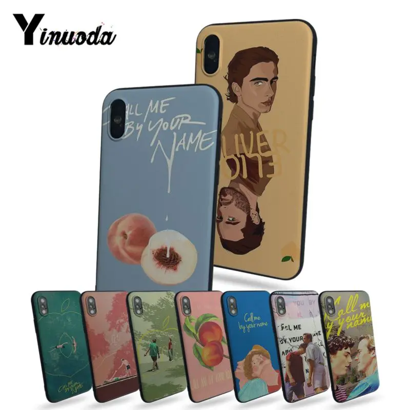 

Yinuoda Call me by your name Protective soft tpu Mobile Phone Case For iphone X Xs 8 8plus and XR XsMax 7 7plus 6 6s Plus 5s