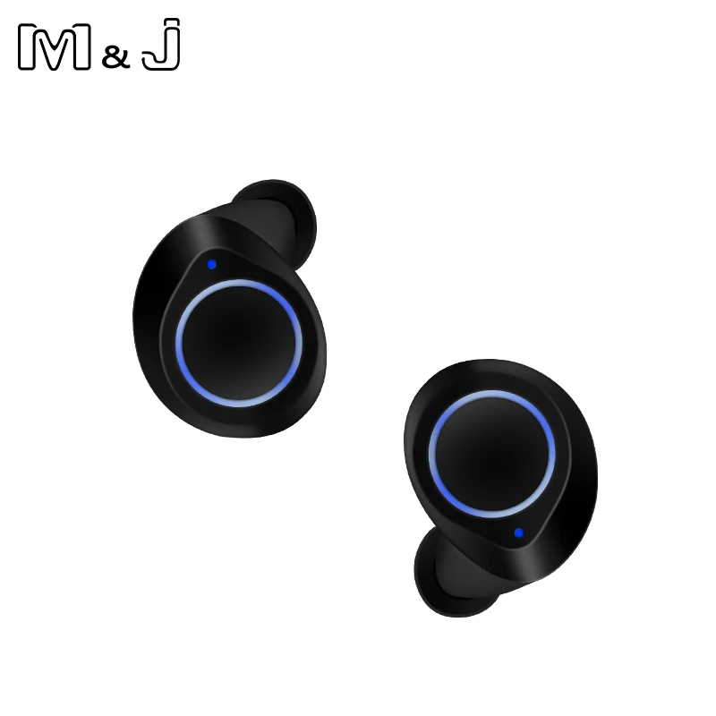 M & J Bluetooth наушники TWS наушники беспроводные Bluetooth наушники 6D стерео гарнитура Bluetooth наушники с микрофоном и зарядным устройством
