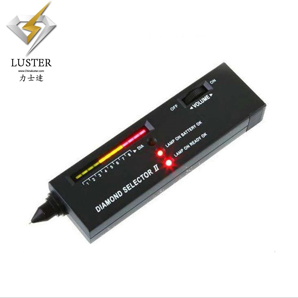 

Portable Electronic Diamond Tester Diamond Selector II Gemstone Moissanites Diamond LED audio Indicator Jewelry Tester Tool
